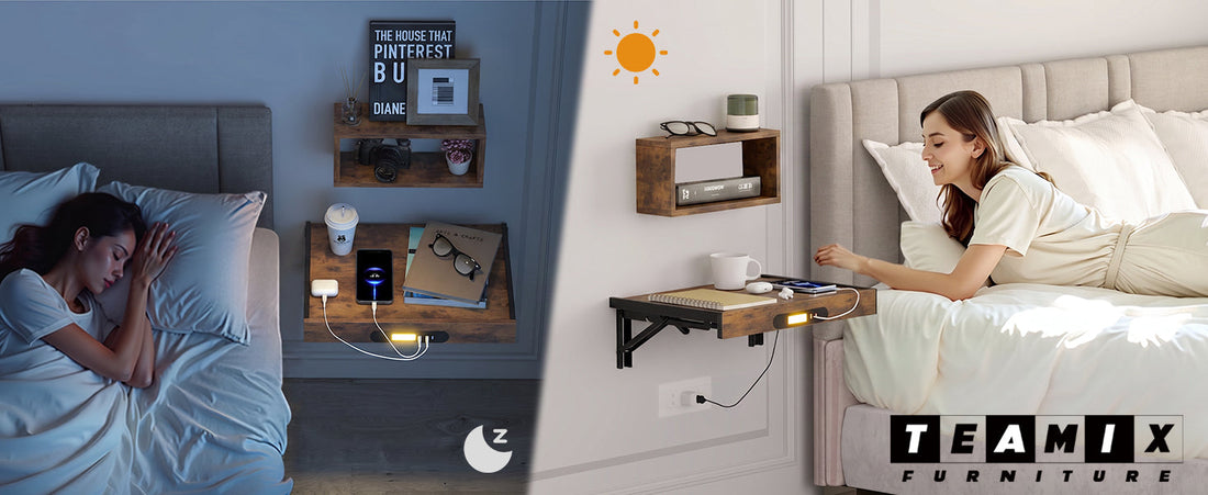 Smarter Bedside Storage: How a Wall-Mounted Nightstand Can Transform a Small Bedroom