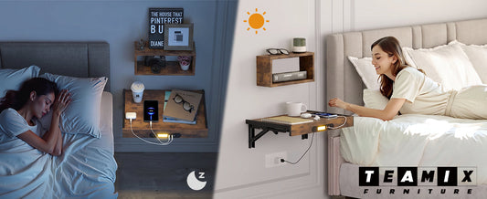 Smarter Bedside Storage: How a Wall-Mounted Nightstand Can Transform a Small Bedroom