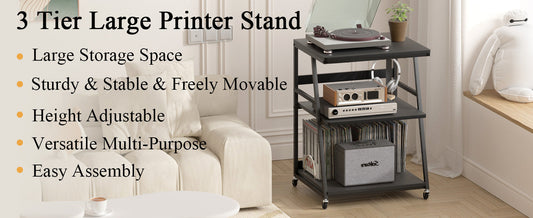 Clear the Desk, Organize the Office: Why a Printer Stand Makes Workspaces Smarter