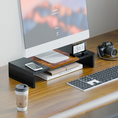 Teamix Monitor Stand Riser 20 Inch with Storage for Desk