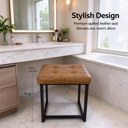 TEAMIX Bar Stool Chair, Makeup Stool Counter Height stools