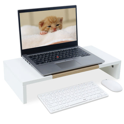 Teamix Monitor Stand Riser 20 Inch with Storage for Desk