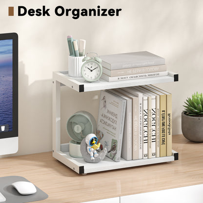 Teamix Spice Rack Kitchen Counter Shelf Organizer, 12.6 × 7.7 × 10.6 in Coffee Station
