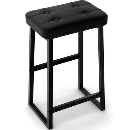 Teamix 26" Counter Height Bar Stool with Footrest