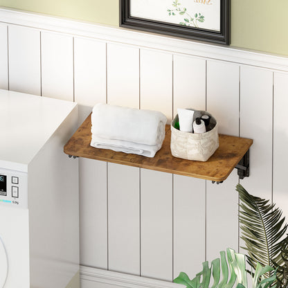 Wall Mounted Folding Table, Floating Desk for Small Spaces