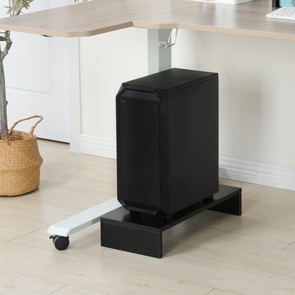 20 Inch Monitor Stand Riser for Desk, Wood Computer Stand