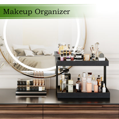 Teamix Counter Shelf Organizer, 15.75 × 8.86 × 10.8 in Spice Rack & Coffee Station Shelf
