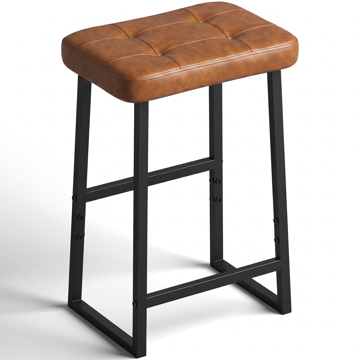 Teamix 26" Counter Height Bar Stool with Footrest