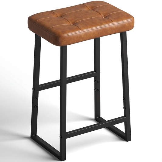 Teamix 26" Counter Height Bar Stool with Footrest